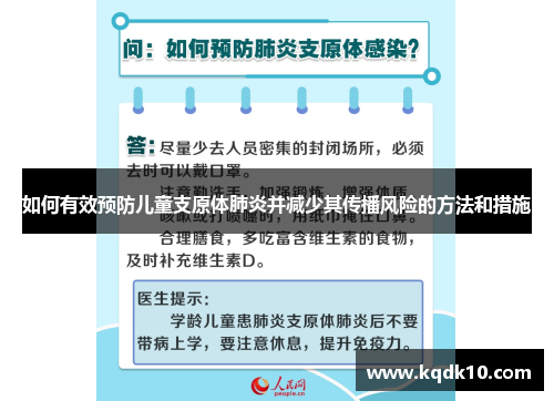 如何有效预防儿童支原体肺炎并减少其传播风险的方法和措施